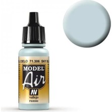 Vallejo 71306 18 Ml. Sky Blue, Model Air Serisi Model Boyası