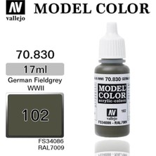 Vallejo 70830 18 Ml. (102) German Fieldgrey Wwıı-Matt, Model Color Serisi Model Boyası