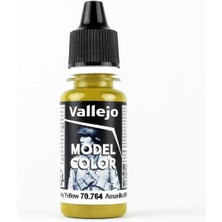 Vallejo 70764 18 Ml. (125) Military Yellow, Model Color Serisi Model Boyası