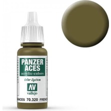 Vallejo 70320 18 Ml. French Tanker, Panzer Aces Serisi Model Boyası