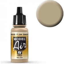 Vallejo 71244 18 Ml. Camouflage Sandbeige Ral 1039, Model Air Serisi Model Boyası