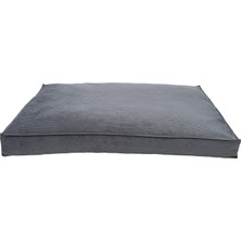 Pet Comfort Lima Ortopedik Antrasit Köpek Yatağı 100X70X9CM