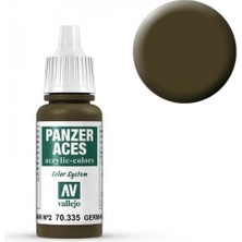 Vallejo 70335 18 Ml. Ger. Tanker (Feldgrau Iı), Panzer Aces Serisi Model Boyası