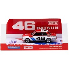 Tarmac Works Bre Datsun 510 Trans-Am 2.5 Championship 1971 1/64 Model Araba
