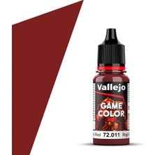 Vallejo 72011 18 Ml. Gory Red, Game Color Serisi Model Boyası
