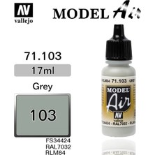 Vallejo 71103 18 Ml. Gray Blue RLM84, Model Air Serisi Model Boyası