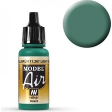 Vallejo 71267 18 Ml. Light Green RLM25, Model Air Serisi Model Boyası