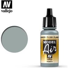 Vallejo 71335 18 Ml. Flanker Light Grey, Model Air Serisi Model Boyası