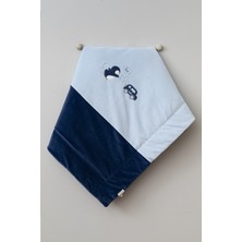 Özgürce Yumuşak ve Sıcak Pamuklu Çift Kat Elyaf Dolgulu Bebek Battaniyesi