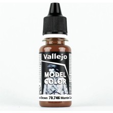 Vallejo 70746 18 Ml. (016) Chestnut Brown, Model Color Serisi Model Boyası