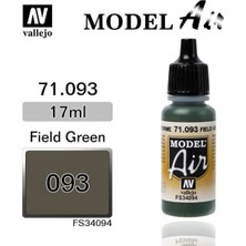 Vallejo 71093 18 Ml. Nato Green, Model Air Serisi Model Boyası