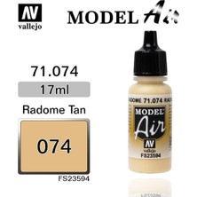 Vallejo 71074 18 Ml. Beige, Model Air Serisi Model Boyası