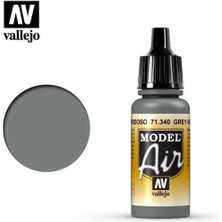 Vallejo 71340 18 Ml. Grey Green, Model Air Serisi Model Boyası