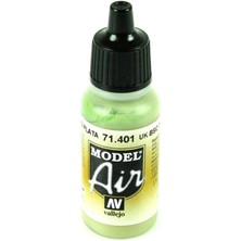 Vallejo 71401 18 Ml. Uk Bsc 28 Silver Grey, Model Air Serisi Model Boyası