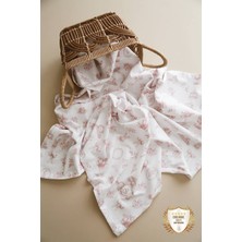 Özgürce Yumuşak ve Şık Modal Bebek Battaniyesi, Desenli ve Rahat Kullanım