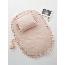 Özgürce Yenidoğan Bebek Alt Açma Seti, Fırfırlı ve Yastıklı, Konforlu ve Şık