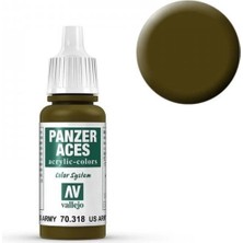 Vallejo 70318 18 Ml. Us. Army Tanker, Panzer Aces Serisi Model Boyası