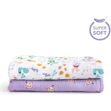 Özgürce Renkli ve Şık 2'li Müslin Örtü Seti, Yumuşak Dokunuş ve Şıklık Sağlar