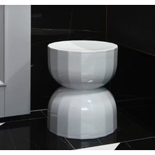 Miniforms Kum Saati Yan Sehpa Beyaz