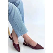 Erbilden Ummar Bordo Rugan Babet Ayakkabı