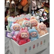 Pelüş Burada 6lı Labubu Set Karısık Renk