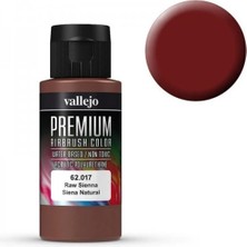Vallejo 62017 60 Ml. Raw Sienna, Opaque, Premium Rc Color Serisi Model Boyası