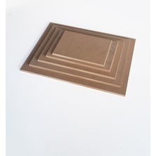 Yegane Concept Ham Mdf, Boyanabilir, 5 Boy, 10 mm Kalınlık, Düz Dikdörtgen Pano