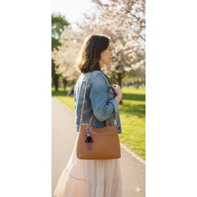 Moonparacord Nazar Boncuklu Anahtarlık Çanta Charm