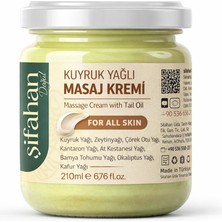 Şifahan Kuyruk Yağı, Zeytinyağı ve Çörek Otu Yağlı Rahatlatıcı Masaj Kremi