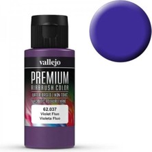 Vallejo 62037 60 Ml. Violet Fluorescent, Premium Rc Color Serisi Model Boyası