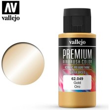 Vallejo 62049 60 Ml. Gold, Pearl&metallics, Premium Rc Color Serisi Model Boyası