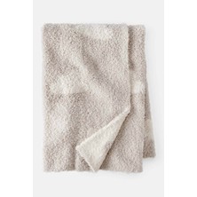 Özgürce Yumuşak ve Sıcak Kahverengi Bebek Battaniyesi, Konfor Dolu Anlar Için