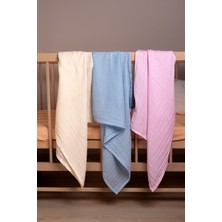 Özgürce Yumuşak Müslin Bebek Seti, Rahat ve Hipoalerjenik, 3'lü Paket