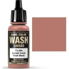 Vallejo 73204 18 Ml. Flesh Wash, Game Color Serisi Model Boyası