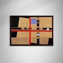 Kırmızı Çapraz ve Beyaz Noktalar (1921) – Laszlo Moholy-Nagy