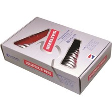 İsmiyle Al Izeltaş 0100 Iki Ağız Anahtar Takımı Kısa Boy 8 Parça