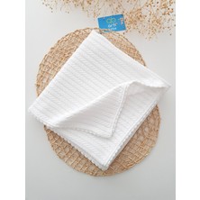 Özgürce Yumuşak ve Nefes Alan 100% Pamuk Pike Dokulu Bebek Battaniyesi