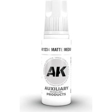 Ak Interactive Ak 11234 17 Ml. Matte Medium (Boya Matlaştırıcı)