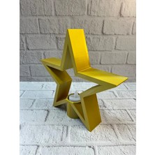 Derin Stok Yildiz Mumluk Sari