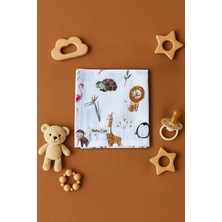 Özgürce Organik Pamuk Müslin Bebek Örtüsü, Kundak, Battaniye, Ağız Bezi ve Alt Açma