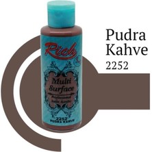 İsmiyle Al Rich Multi Surface 2252 Pudra Kahve Akrilik Boya 120 cc