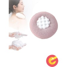 Güncel Çarşı Vantuzlu Banyo Masaj Süngeri Peeling Etkili Vücut Süngeri Duş Lifi
