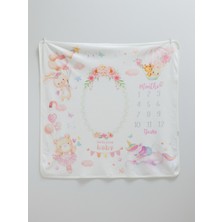 Özgürce Yumuşak ve Hafif 100% Pamuk Bebek Battaniyesi 90X90CM, Çok Amaçlı Kullanım