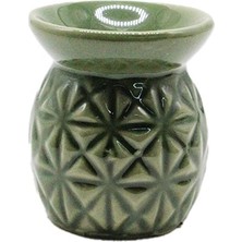 Starseven Seramik Ananas Desenli Buhurdanlık