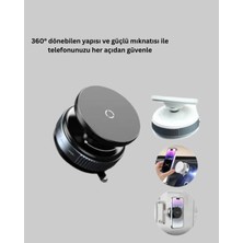 Derin Stok Araç Içi Telefon Tutucu Güçlü Manyetik Vakumlu Model