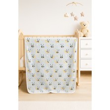 Özgürce Yumuşak ve Sıcak Çift Katlı Bebek Battaniyesi, Rahat Uyku Için Mükemmel