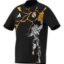 Adidas Erkek  Siyah  T-Shirt Real Marvel Tee KB4397