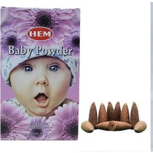 Starseven Baby Powder Back Flow Cones 10'lu