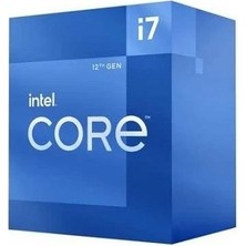 İsmiyle Al Intel Core I7 12700F 12 Core 2.1ghz 25MB 1700P 65W Tray (Kutusuz) (Fansız) (12.nesil) (Novga)
