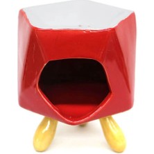 Starseven Buhurdanlık Seramik Ahşap Ayaklı